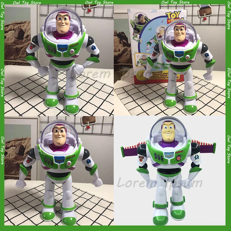 

Toy Story 4 Juguete Woody Buzz Lightyear Music/Light With Wings Doll Action Figure Custom Decoration Toy Children Birthday Gift