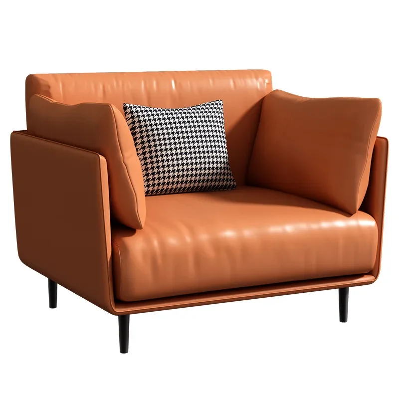 Single sofa chair Leisure chair Living room Simple modern tiger chair Single lazy sofa