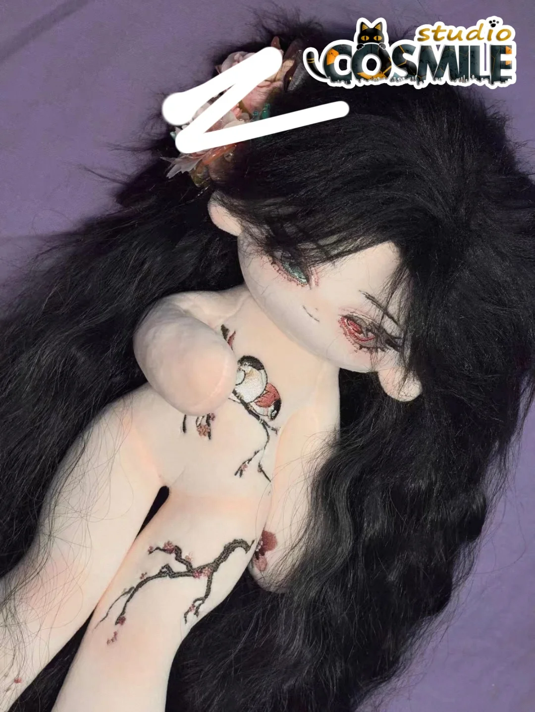 

No attribute Angel Demon Ghost Monster Sakuran Stuffed Plushie 30cm Plush Doll Body Gift