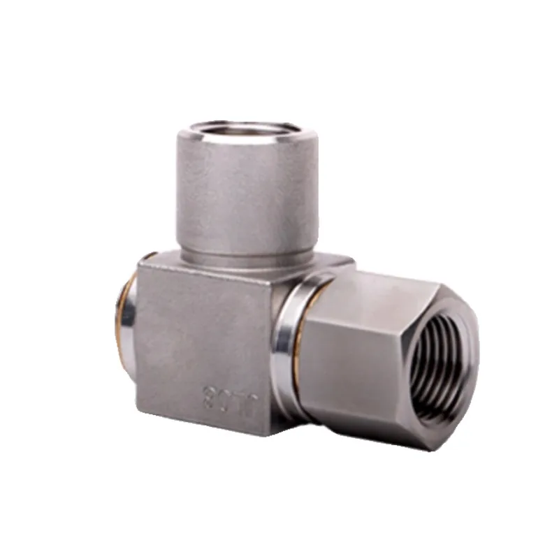 For Right Angle Hydraulic Rotary Joint JL/DC360 Degree, Stainless Steel