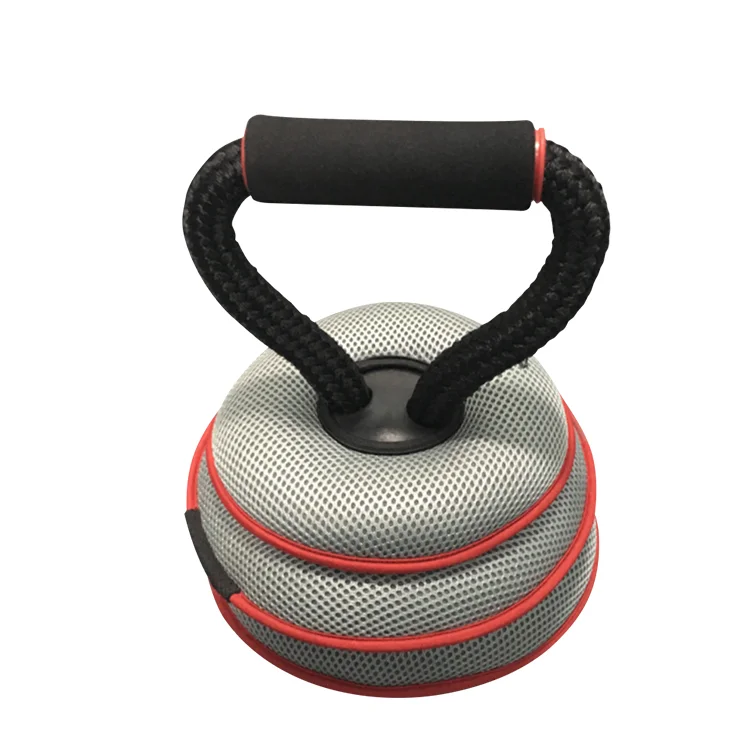 

Hot Selling Sand Iron Soft Nylon Adjustable Kettlebell For Woman