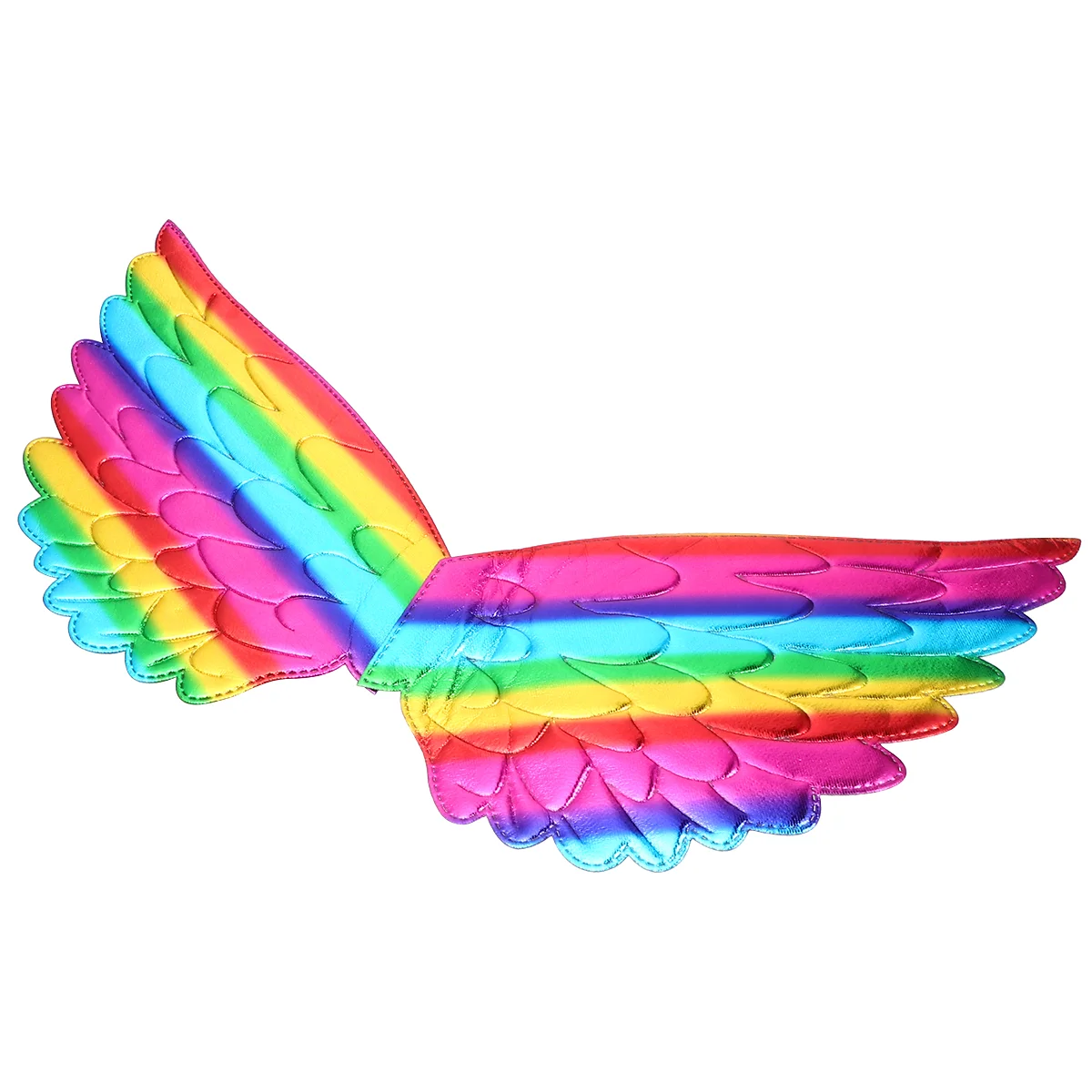 

1 Set 2 Pcs Halloween Angel Wing Performance Props Unicorn Colorful Wings Toddler Cosplay Prop