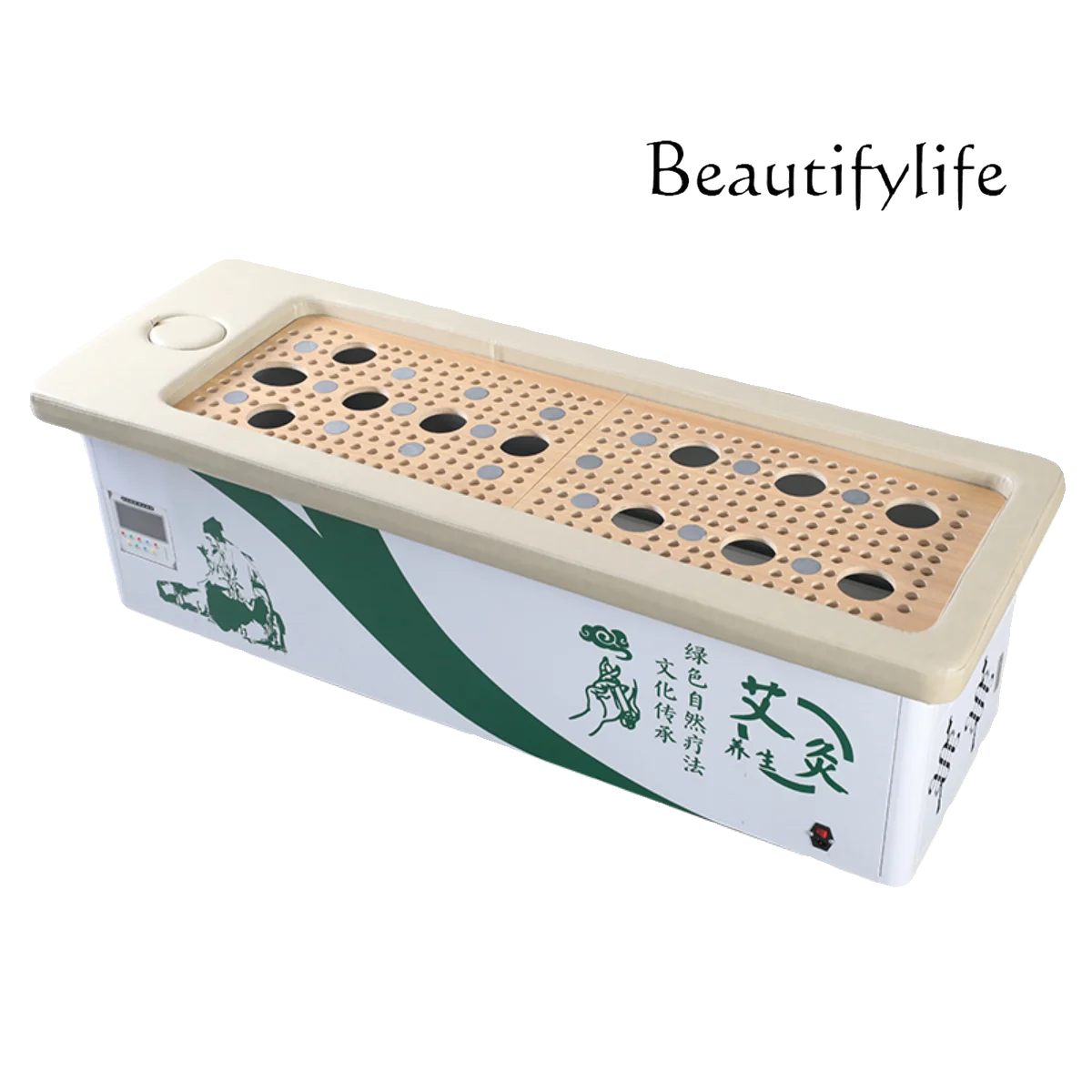 

Moxibustion Bed Automatic Physiotherapy Moxibustion One-Click Ignition Beauty Salon Special Catalytic Smoke-Free Clean Flavor