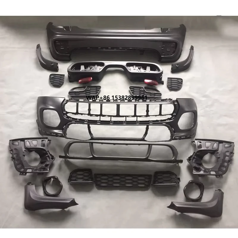 

F55 F56 JCW Body Kit PP Front Bumper Rear Bumper for F55 F56 2013-2016 Car to JCW Style