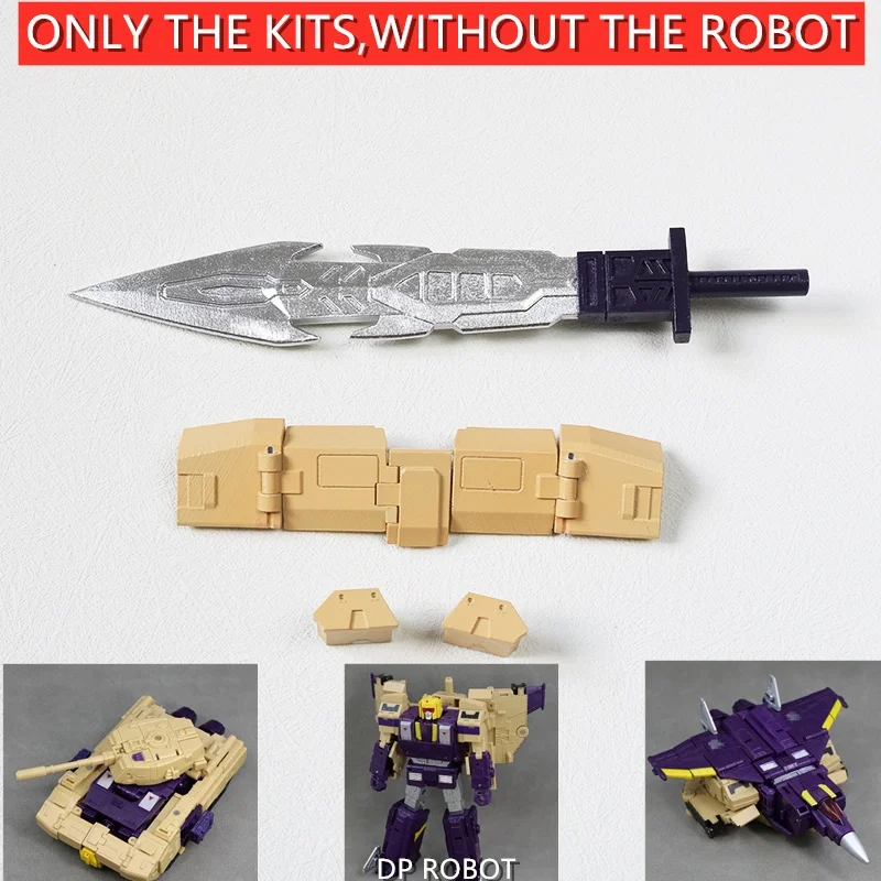 TIM Design Pauldron Big Sword Upgrade Kit For Transformation LEGACY Blitzwing Action Figure Accessories