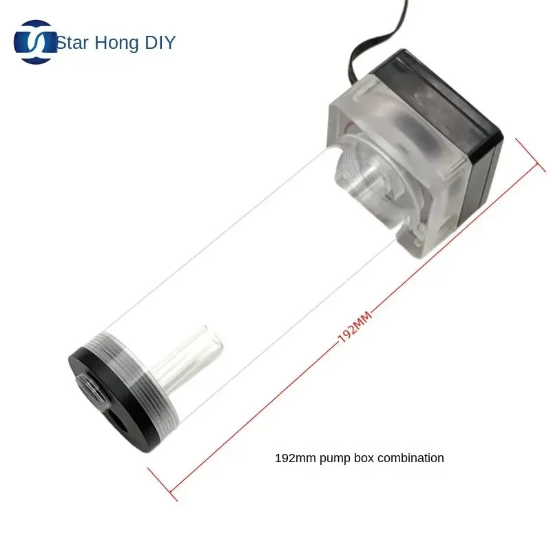 Computer Water-Cooled Integrated Pump Box with XH500B Cylindrical Water Tank Silent Heat Dissipation Circulating Pump