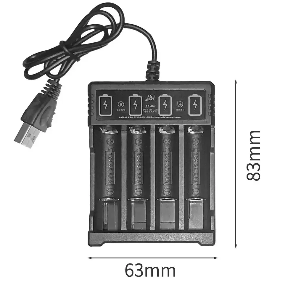 NEW 1.5V AA9800mAh+AAA8800mAh+USBcharger 1.5V, Rechargeable Nickel Hydrogen Battery, Used for Electronic Toys, Camera Batteries