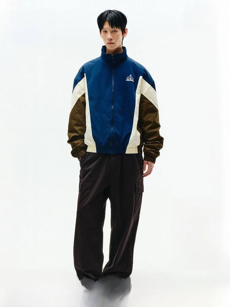 

H&M Men's Cotton Jaet Winter Loose Outdoor Nylon Filled Windproof Coat Regular Length Casual Sle Daily Wear 307974