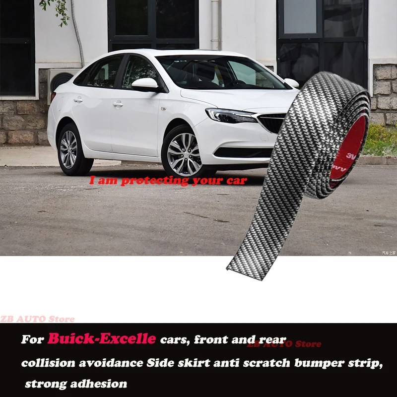 

Strong adhesive bumper strip, front and rear lip side skirts, collision and scratch resistant, suitable For Buick Excelle