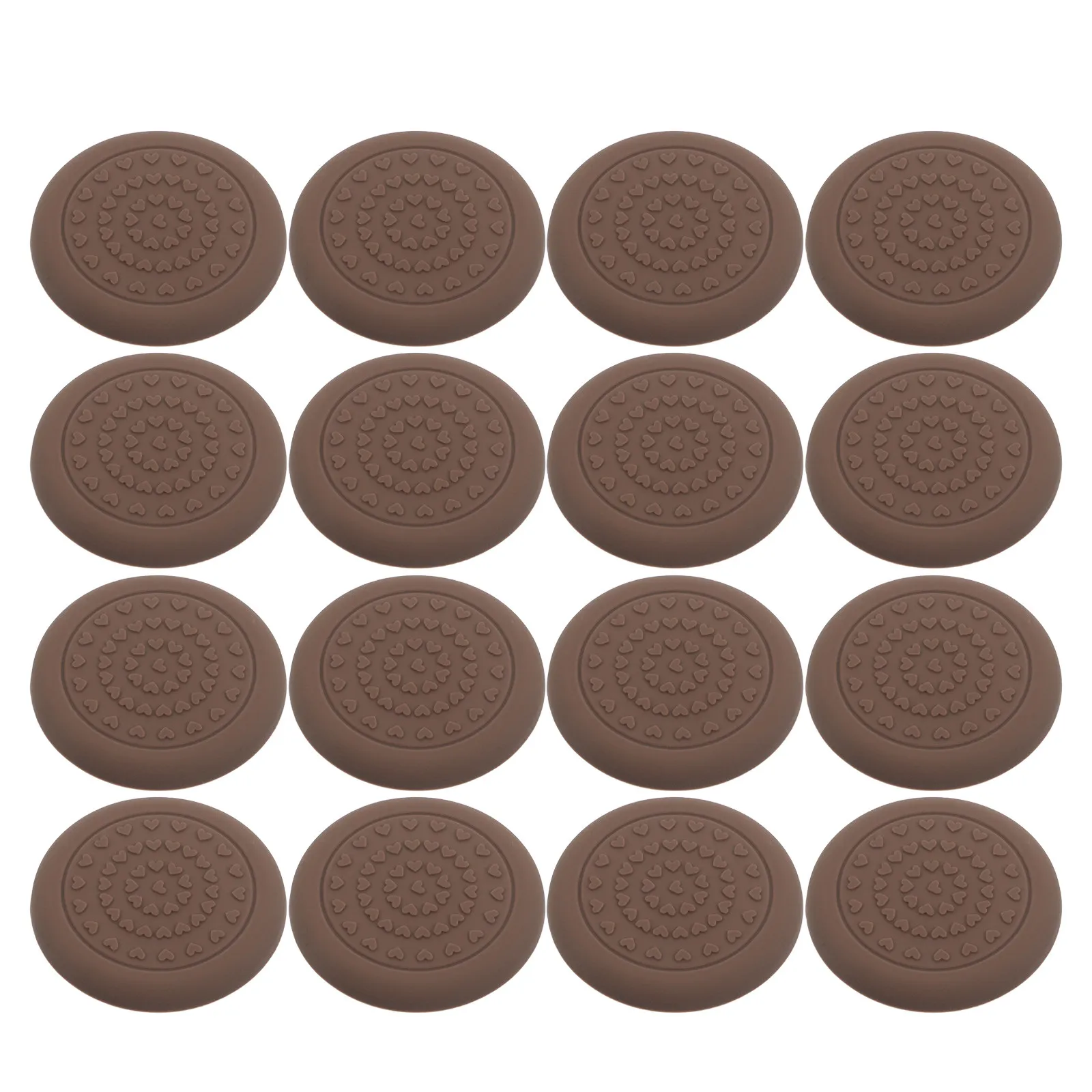 16Pcs Silicone Cutting Board Feet Anti-Slip Non-Skid Pads for Wood Metal Boards Kitchen Prep Stability Enhancer Reusable