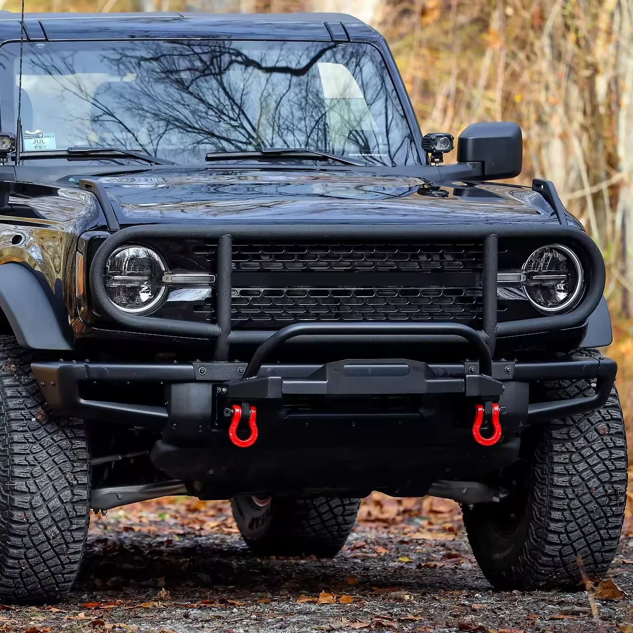 High Quality Car Bumper Protector Front Lip Bull Bar For Ford Bronco 2021-2023 2/4 Doors