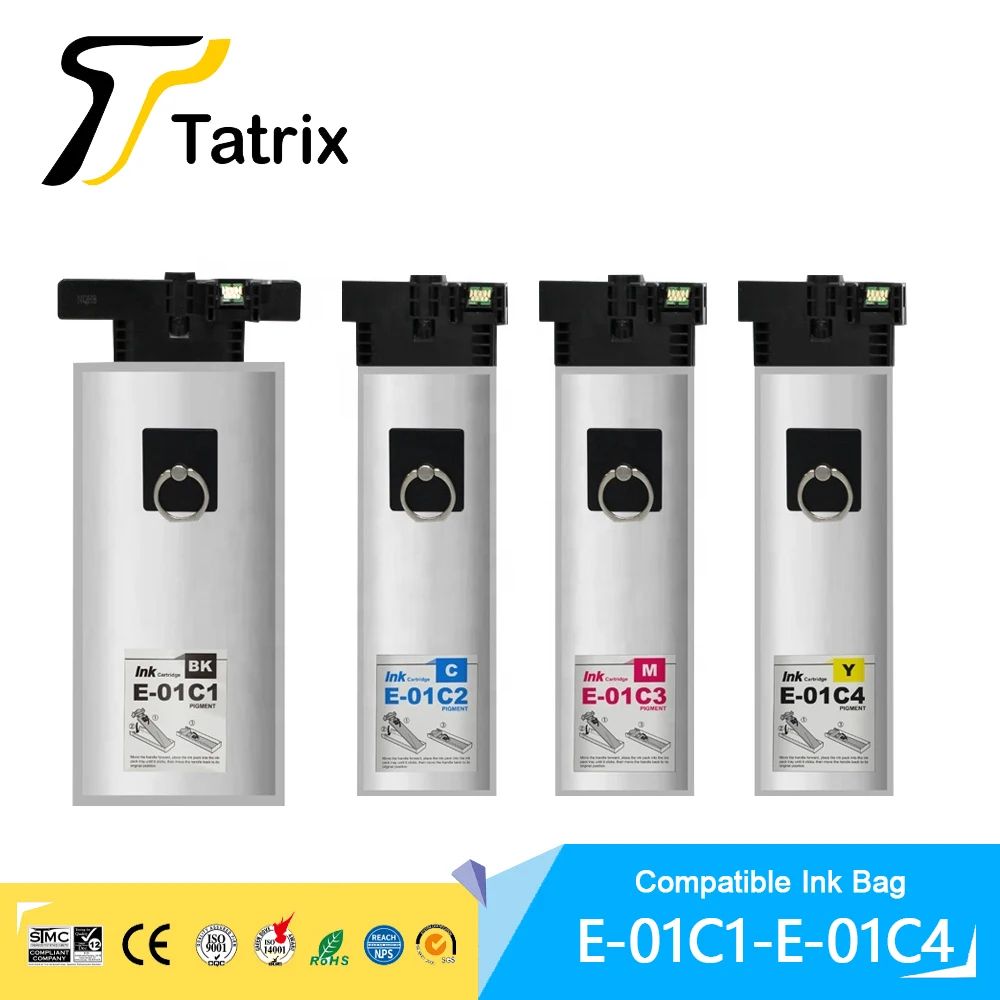 

Tatrix T01C1 T01C2 T01C3 T01C3 Compatible ink Cartridge for Epson WorkForce Pro WF-C529R/WF-C529RDTW/WF-C579RDTWF/WF-C579RD2TWF