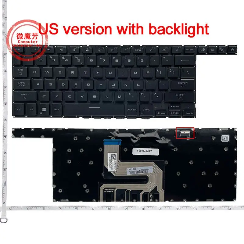 

US NEW keyboard For ASUS Zephyrus Duo16 ROG 6/7 GX650 GX650RM GX650P GX650PY GX650RW GX650RX GX650PZ RGB English laptop