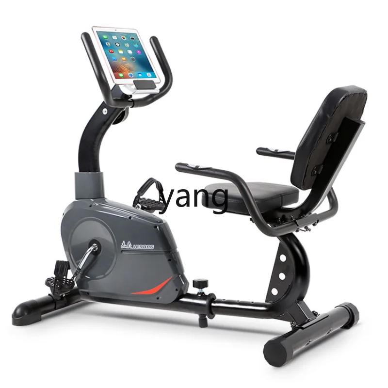 

Yjq Recumbent Cycle Elderly Sports Bicycle Home Belt Ultra-Quiet Bicycle Fitness Equipment