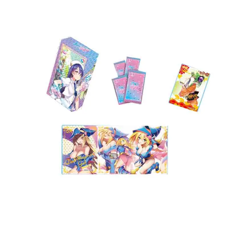 Dea Story Collection Card Anime Beauties Girl Card Back Multi-dimensionale forma di riflessione giochi per feste carte da gioco