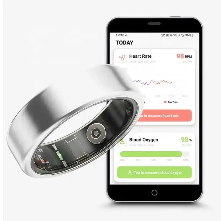 

Popular new ring smart health tracker heart rate speed sport sleep tracking smart ring with health monitor on sale