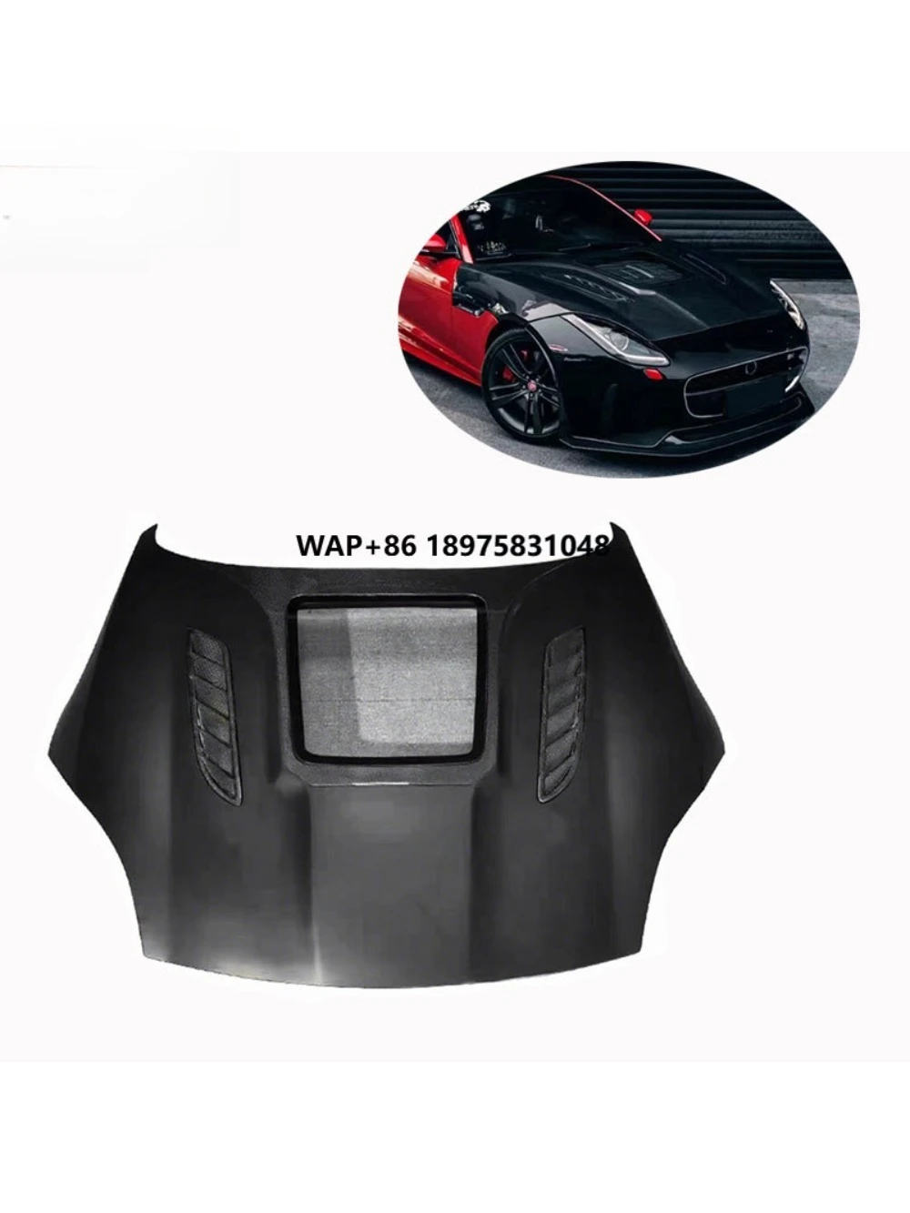 High Quality Carbon Fiber Engine Hood for 2013-2020 for F-TYPE New Condition