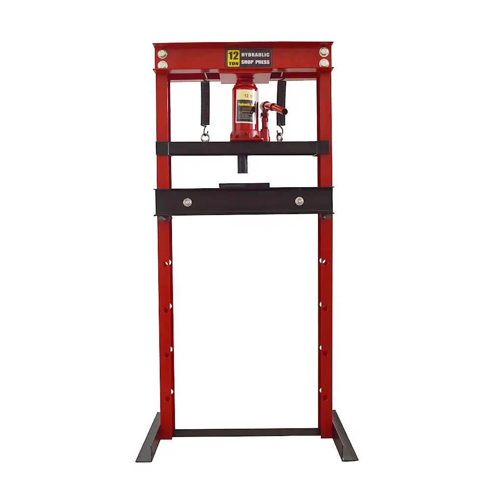 

12 Ton Hydraulic Shop Press Floor Press H Frame Auto Repair Tool Jack Lift Hoist