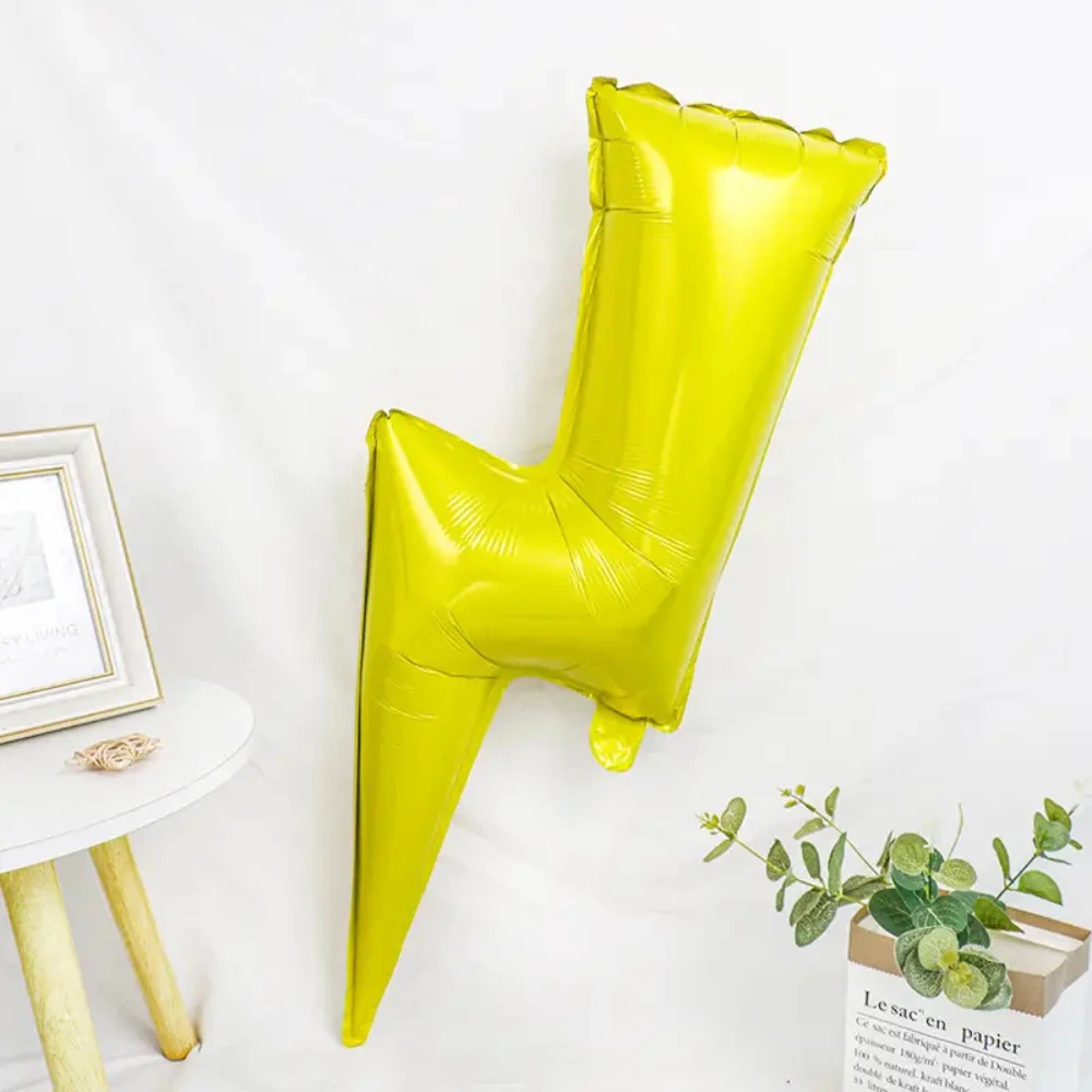 5 قطعة بالون سحابة البرق موضوع حفلة عيد ميلاد الديكور البرق بطل موضوع المشهد الزينة #3