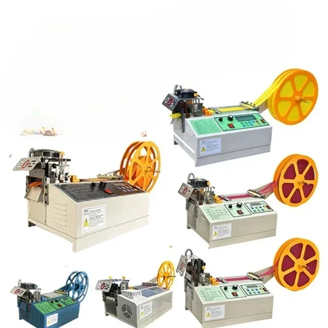 آلة قطع الشريط النسيج حزام النايلون سستة الشريط الساتان آلة القطع الساخنة والباردة #6