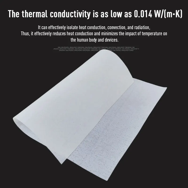 Porous Vacuum Silicon Insulation Cotton Fireproof High-Temperature Resistant Thermal Insulation Sheet Material