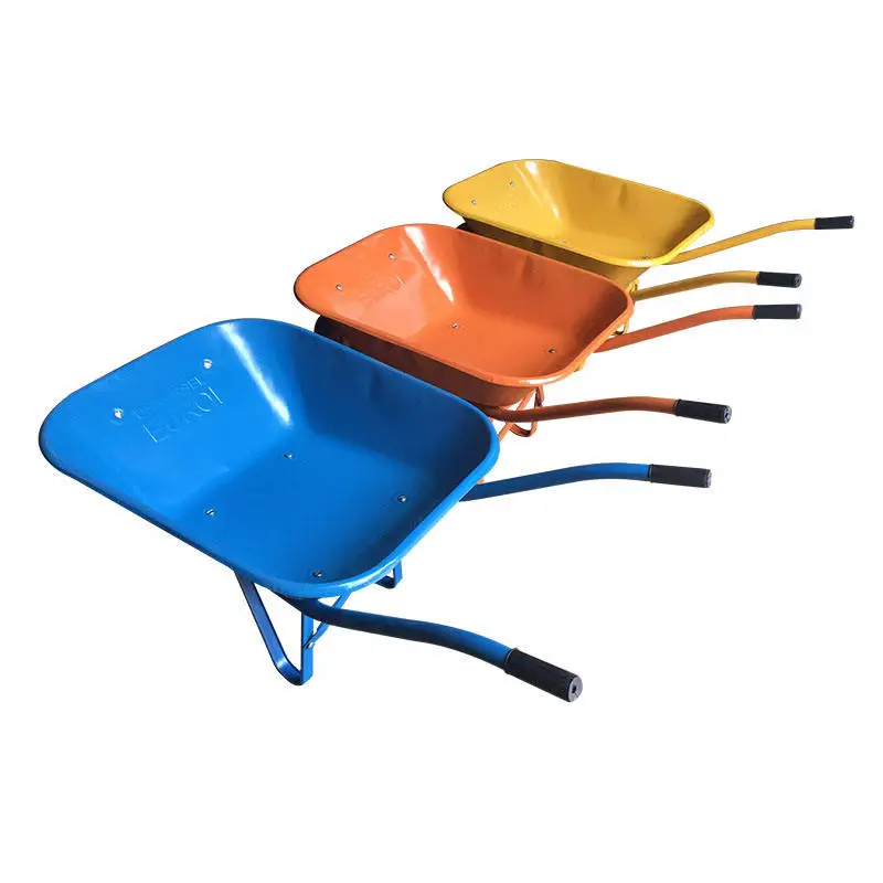 

Good Price Hot Sale Metal Tray Wheelbarrow Construction & Garden Use 100KGS Capacity ISO9001 Certified OEM