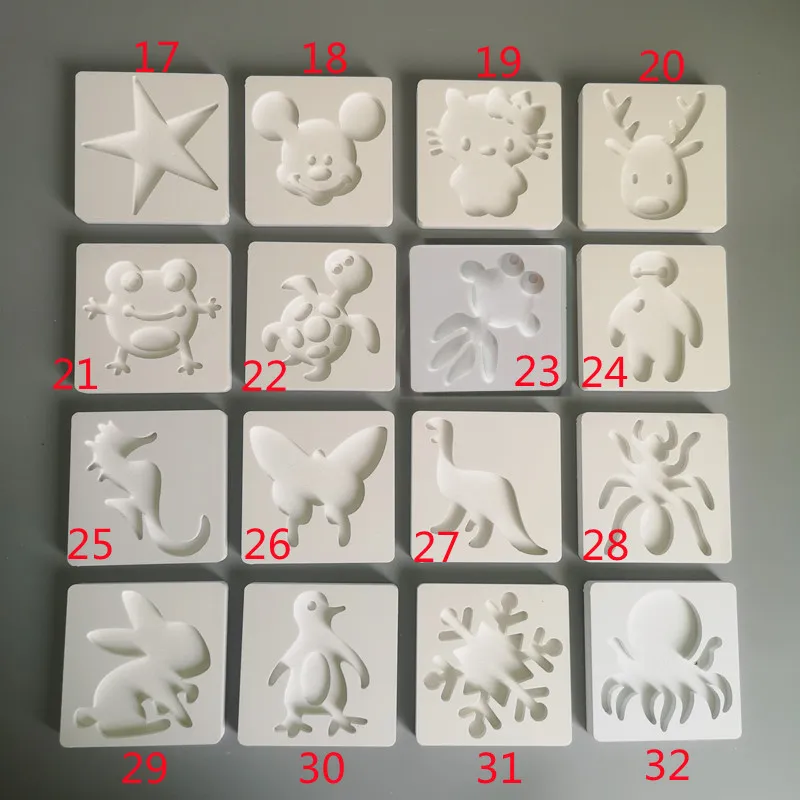 10x10cm 3D Magic Water Elf Molds Only Sea Creature Molds DIY Kit Ocean Toy Cute Animals Model for Kids