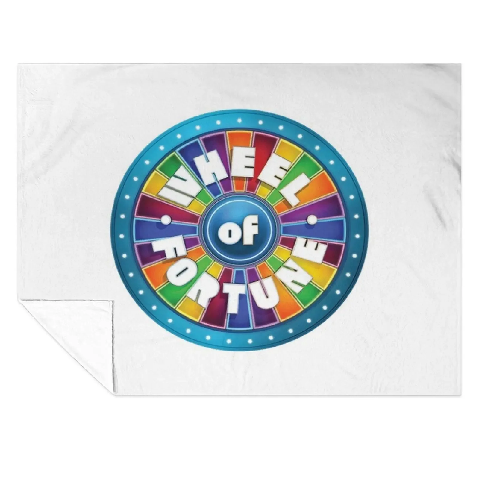 

Wheel of Fortune Throw Blanket decorative Shaggy Decorative Sofa Plaid Blankets
