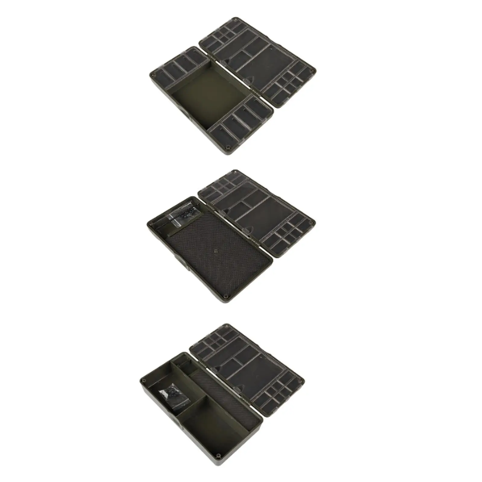 Fly Fishing Tackle Box Fishing Box for Freshwater Saltwater Hooks Jigs Hooks