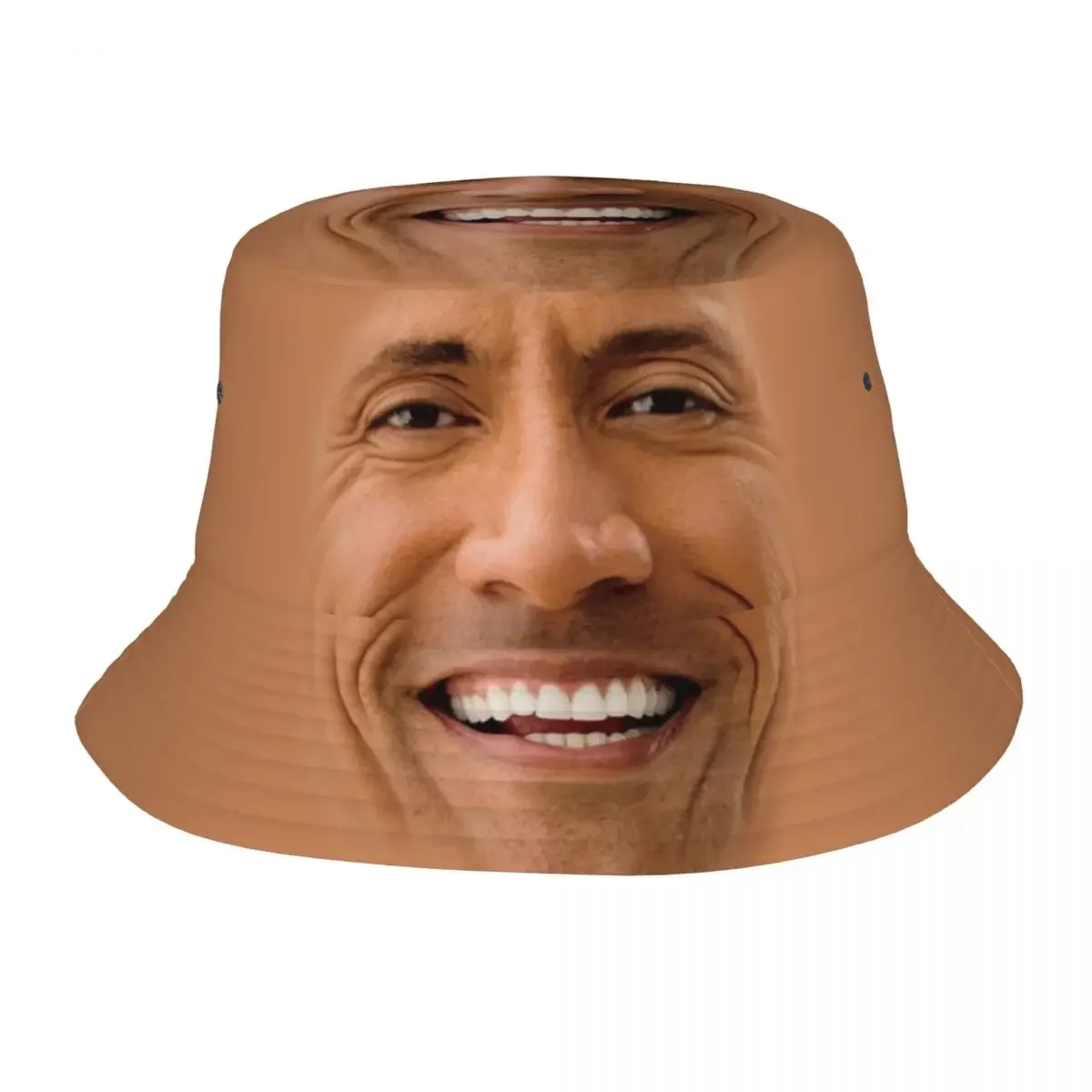 

The Rock Face Bucket Hats Spring Picnic Headwear Merchandise Dwayne Johnson Fisherman Caps for Camping Woman Ispoti Hat Packable