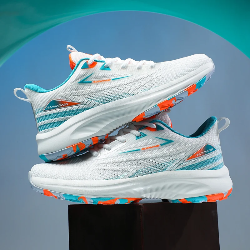 

unisex sports shoes new fashion four season versatile light anti slip wear-resistant breathable outdoor running leisure sneakers