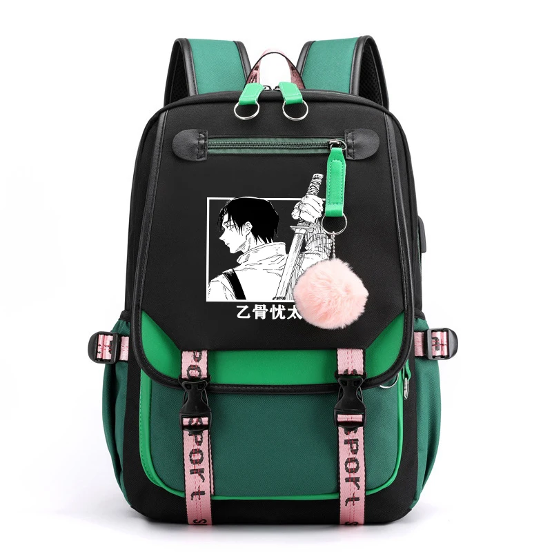 New Anime Okkotsu Yuta Printing Backpack Boy Girl School Bag Teens Travel Backpack Students School Bag Kids Backpack