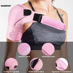 shoulder brace support posture correcto Protective Pad Sports Compression Shoulder Straps for Torn Rotator Cuff care