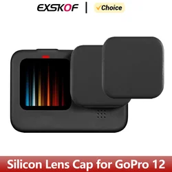 Silicon Lens Cap Protective Cover Case For GoPro Hero 12 11 10 9 Black Action Camera Accessories