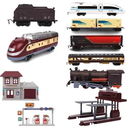 Simülasyon alaşım Metal yüksek hızlı demiryolu Diecast tren oyuncak modeli eğitici oyuncaklar erkek çocuk tren alaşım Model oyuncaklar hediye