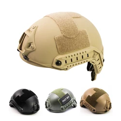 Capacete tático rápido MH para Airsoft Paintball, capacetes de combate, esportes ao ar livre, cabeça de salto, engrenagem protetora