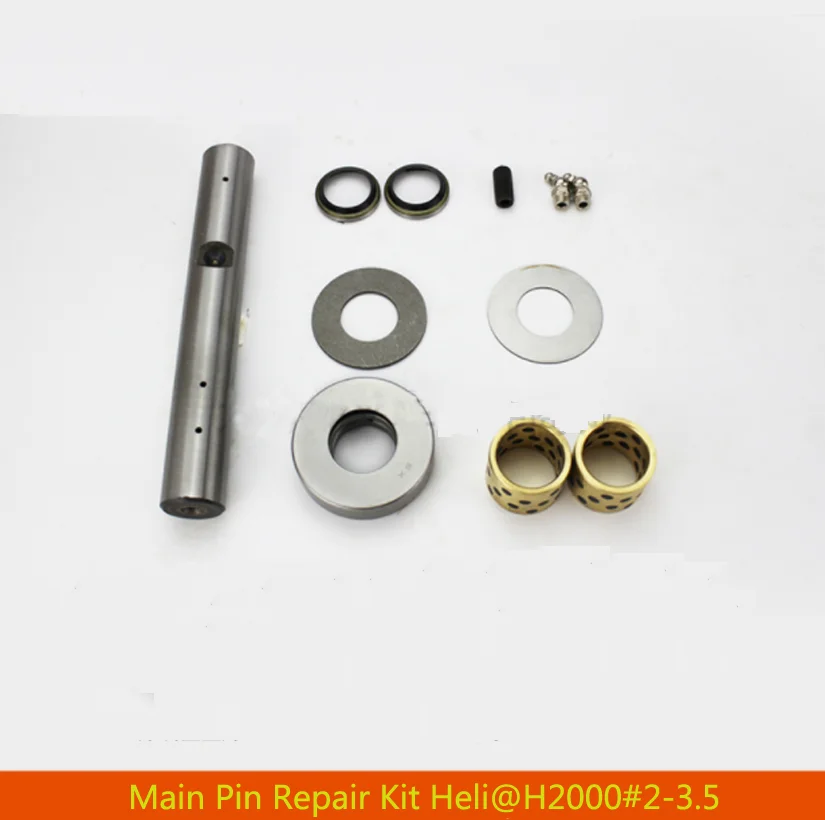 

Forklift Accessories Main Pin Repair Kit Heli@H2000#2-3.5 Forklift Steering Knuckle Rear Axle Claw Connecting Rod Bearing