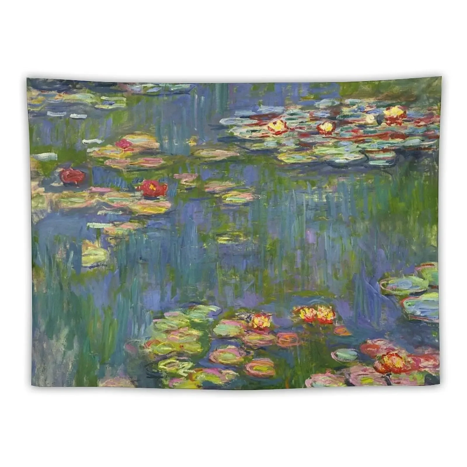 

Claude Monet Water Lilies Tapestry Wall Hanging Decor Room Decorations Tapestry