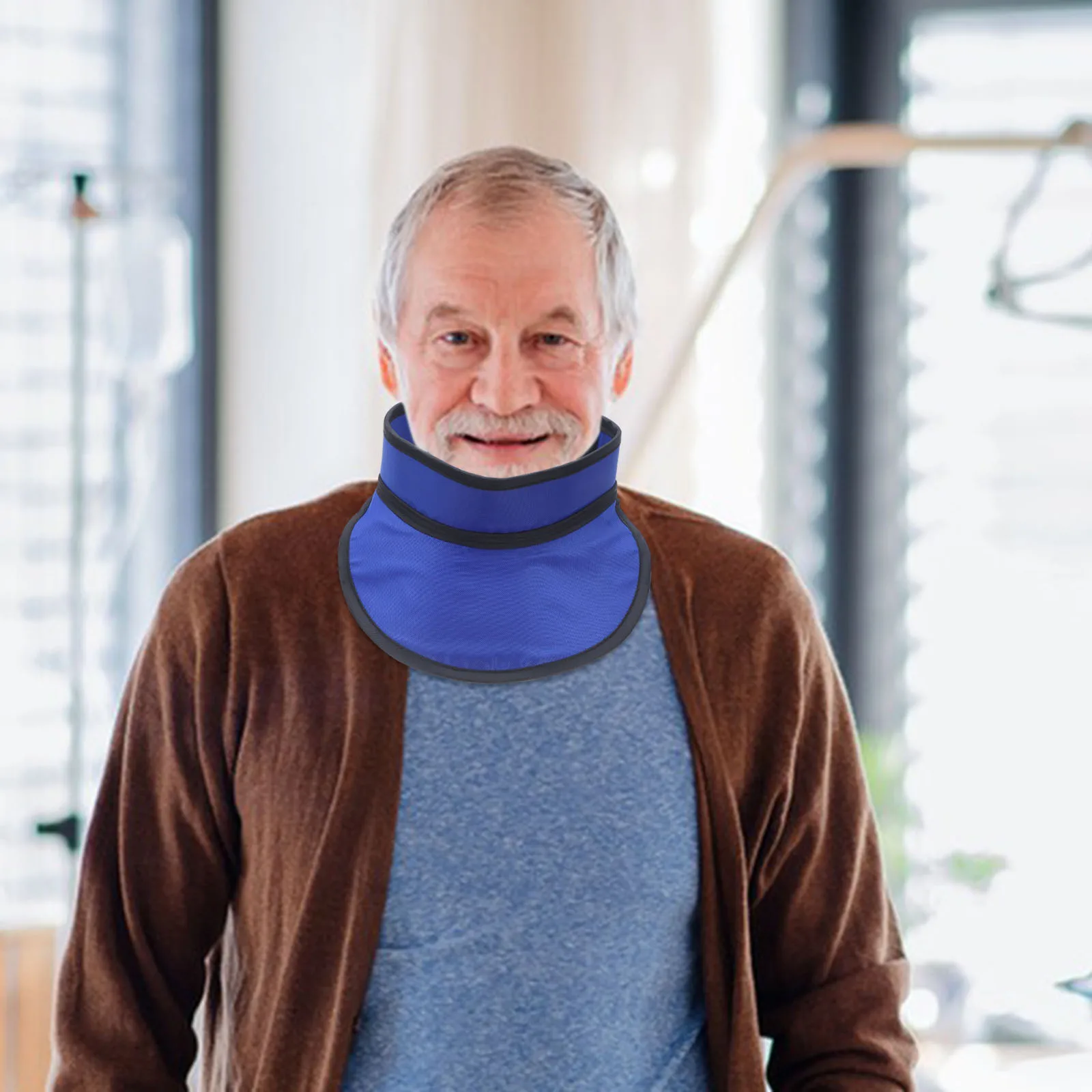 

Adjustable Thyroid Shield 0.35Mm Radiation Protection Lightweight Waterproof Anti Static Easy Clean Comfortable Collar