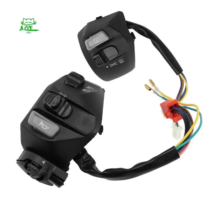 A22E-22Mm Motorcycle Switches ON/OFF Button Handlebar Ontrol Horn Turn Signal Start Switch For Yamaha MIO LC135