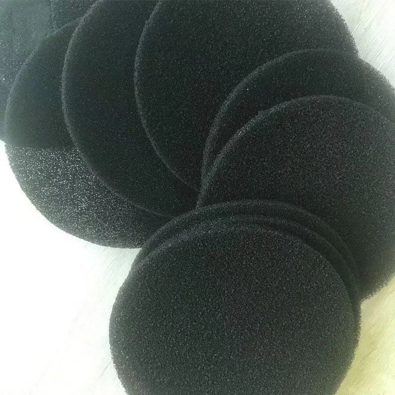 High Density Polyurethane Sponge Black Fireproof Filter Material For Aquatic Tank Filtration System Cooling Air Intake