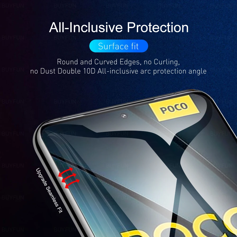 6in1 For Xiaomi Poco F6 Pro 2024 Screen Protector Poco F6 Front Back Hydrogel Film PocoF6 pro F6pro Camera Glass 6.67'' PocoF6