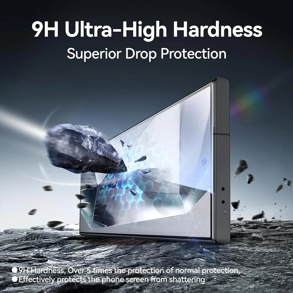 S24Ultra الزجاج المقسى الحال بالنسبة لسامسونج غالاكسي S24 الترا S23 FE S22 زائد S21 S20 S24 + S 24 S24FE حامي الشاشة غطاء الفيلم #4