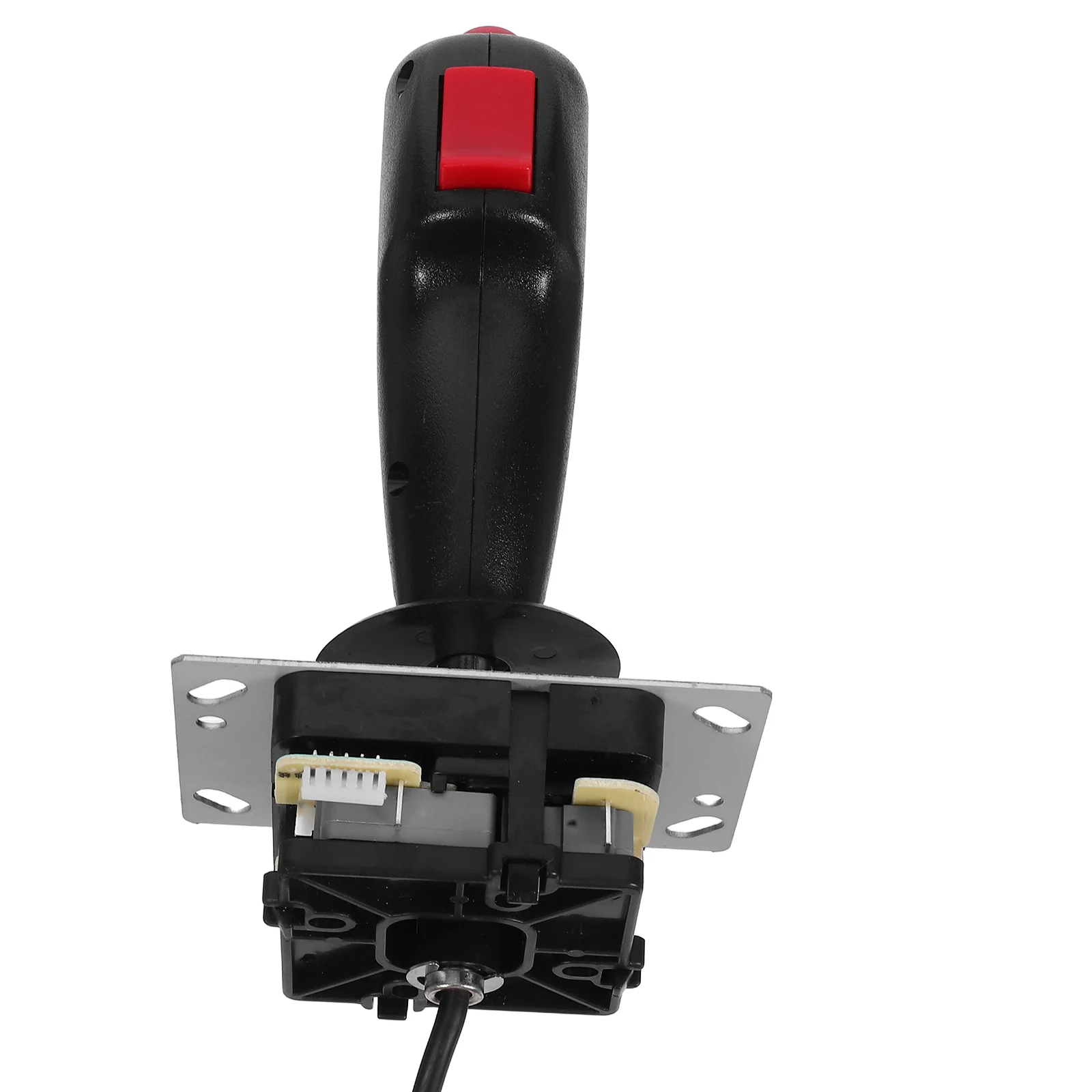 Game Joystick Controller Flight Machines Micro Switch Board Handle Ergonomic Grip Vibration Function Flight Simulation Pc