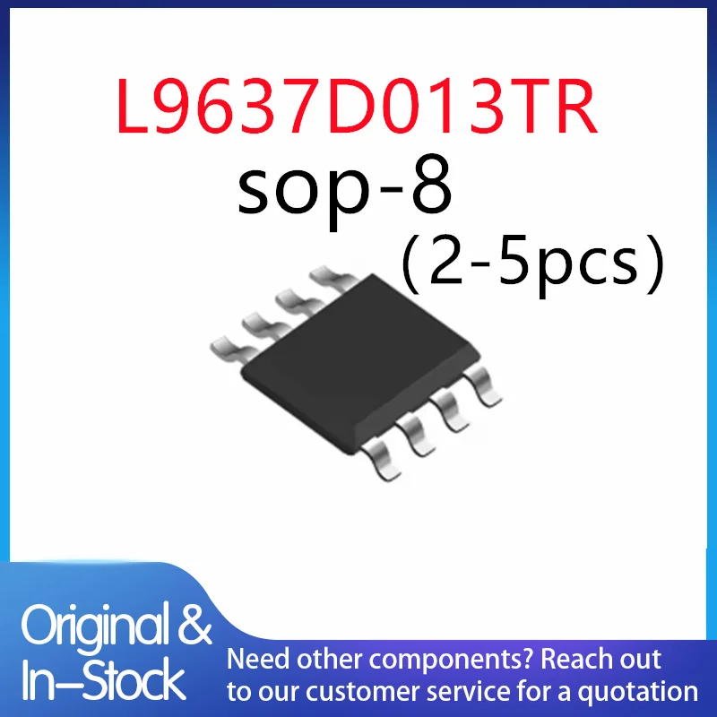 (2-5piece)100% New L9637D013TR L9637D L9637DTR  9637D Chipset SOP8