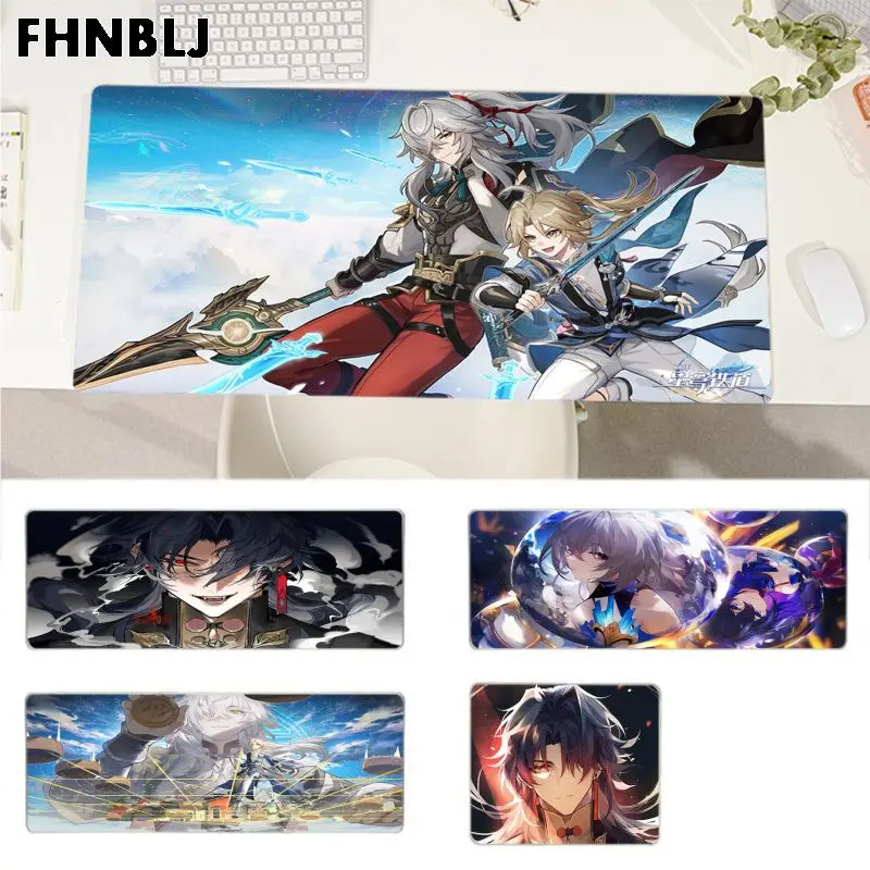 

Honkai Star Rail Mousepad Your Own Mats Keyboards Mat Rubber Gaming Mousepad Desk Mat Size For Game Keyboard Pad For Gamer