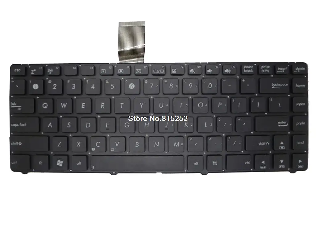 

Laptop Keyboard For ASUS U44 U44S U44SG Black Without Frame Arabia AR/English US V111362AS