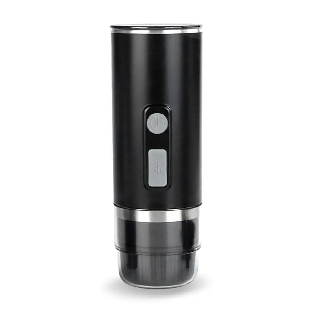 ماكينة إسبريسو إيطالية محمولة 3 في 1 ماكينة صنع قهوة للسفر سريعة الشحن مناسبة لكبسولة/مسحوق نسبرسو دولتشي غوست للتخييم