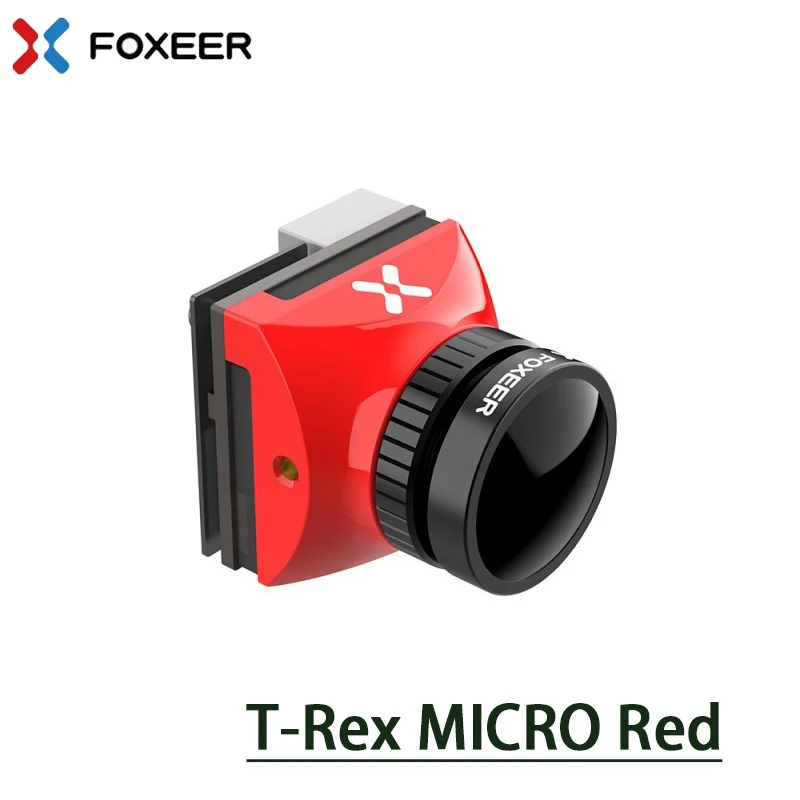 Foxeer T-Rex Mini T-Rex Micro 1500TVL 6ms Low Latency CMOS 2MP 4:3/16:9 PAL/NTSC Switchable Super WDR FPV Camera for FPV  Drone