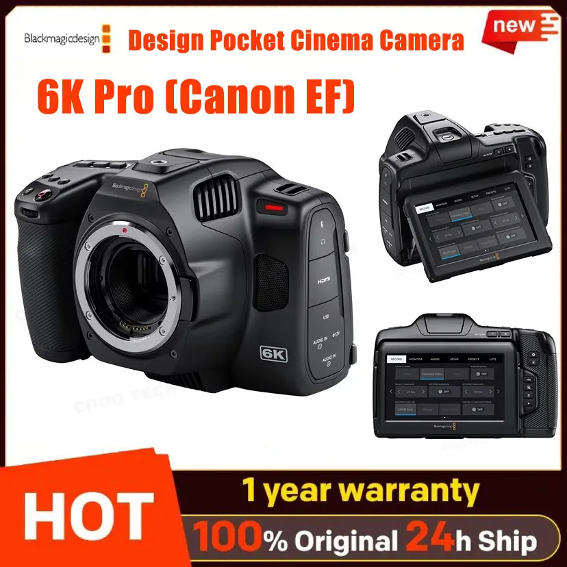 Blackmagic Design Pocket Cinema Camera 6K Pro (Canon EF)